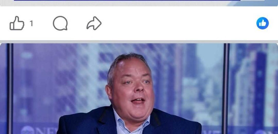 Paul Oster during a Better Qualified television media appearance